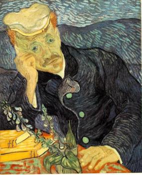 Vincent Van Gogh : Portrait of Doctor Gachet II